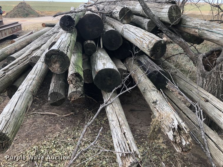 image for item GF9516 Approximately 50 wood poles