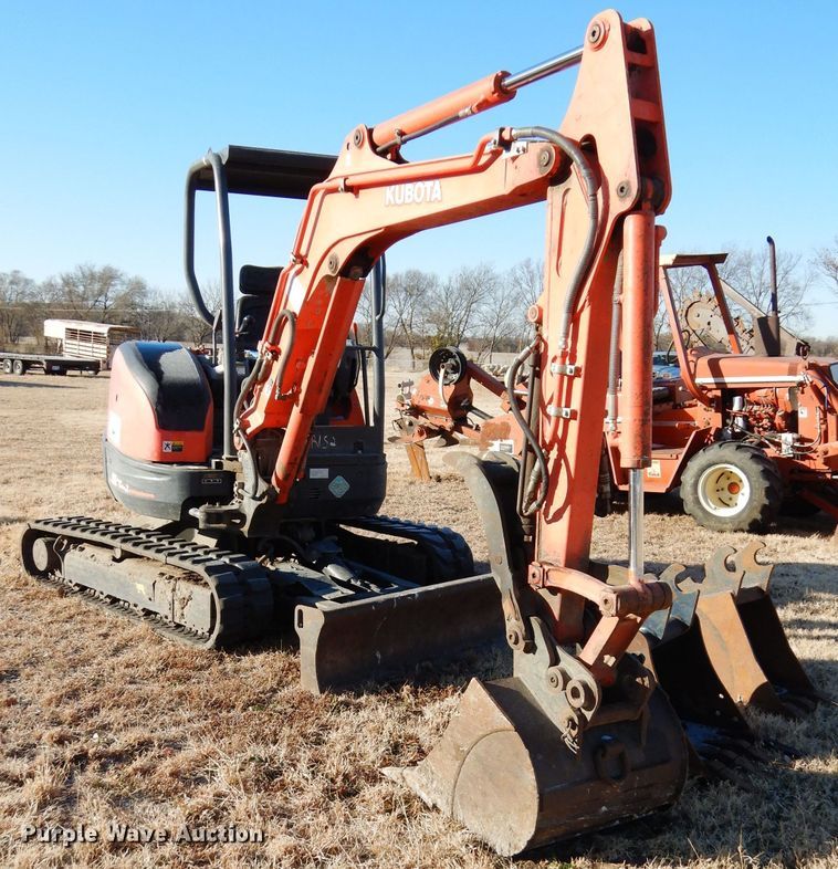 image for item GF9784 2012 Kubota U35 Super Series 2 mini excavator