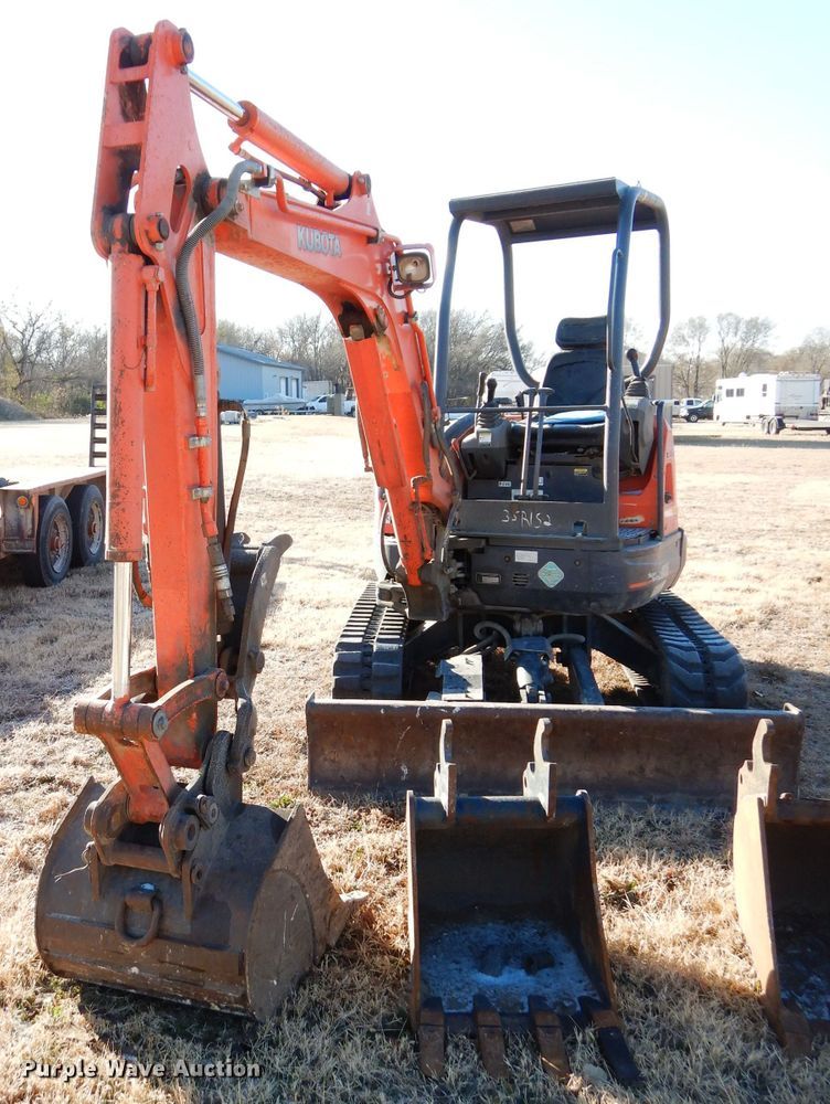 image for item GF9784 2012 Kubota U35 Super Series 2 mini excavator