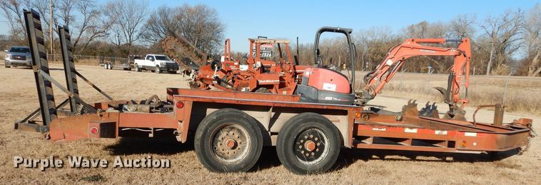image for item GF9785 2002 Belshe equipment trailer