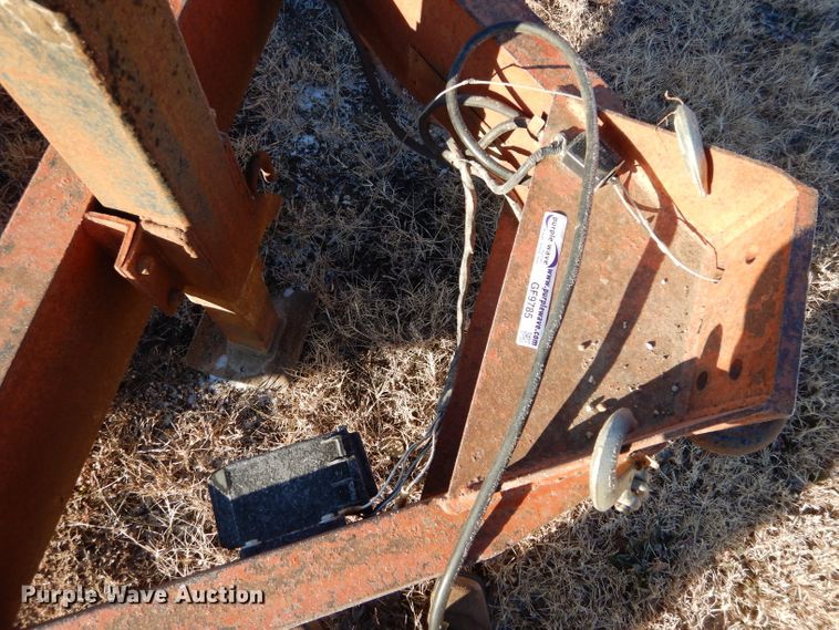 image for item GF9785 2002 Belshe equipment trailer