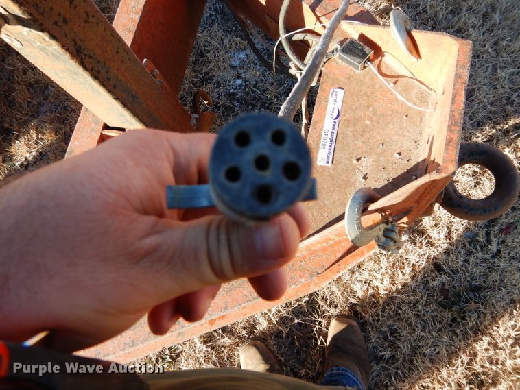 image for item GF9785 2002 Belshe equipment trailer