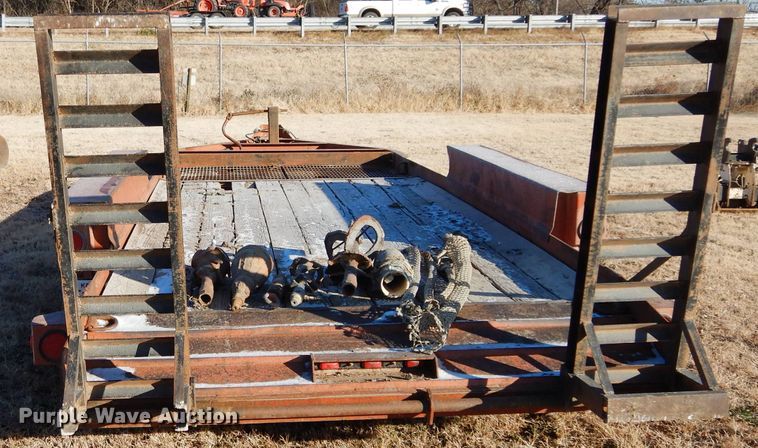 image for item GF9785 2002 Belshe equipment trailer