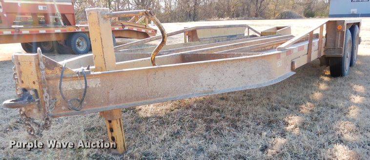 image for item GF9787 2009 Belshe equipment trailer