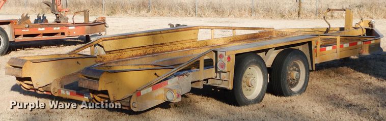 image for item GF9787 2009 Belshe equipment trailer