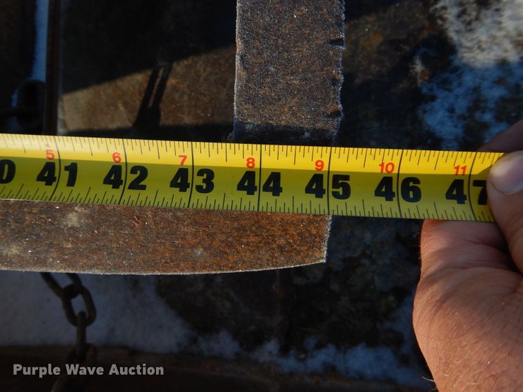 image for item GF9787 2009 Belshe equipment trailer