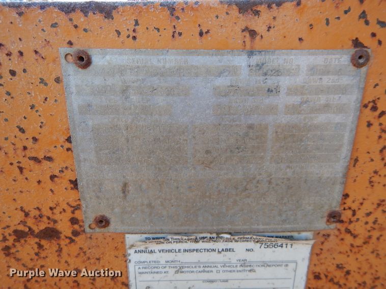 image for item GF9788 2006 Econoline equipment trailer