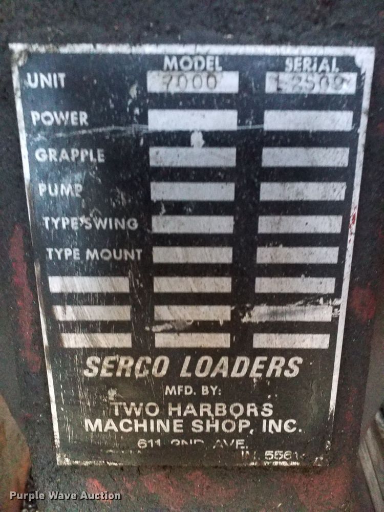 image for item GI9468 1980 Dorsey grapple trailer