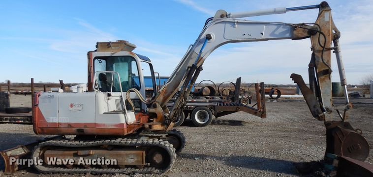 image for item GJ9157 1997 Takeuchi TB070 mini excavator