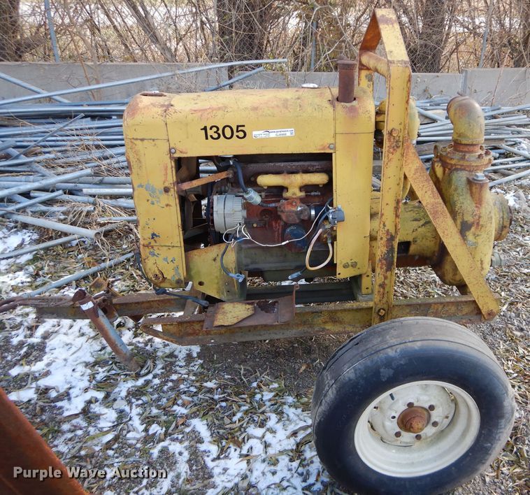 image for item GJ9988 Gorman Rupp water pump