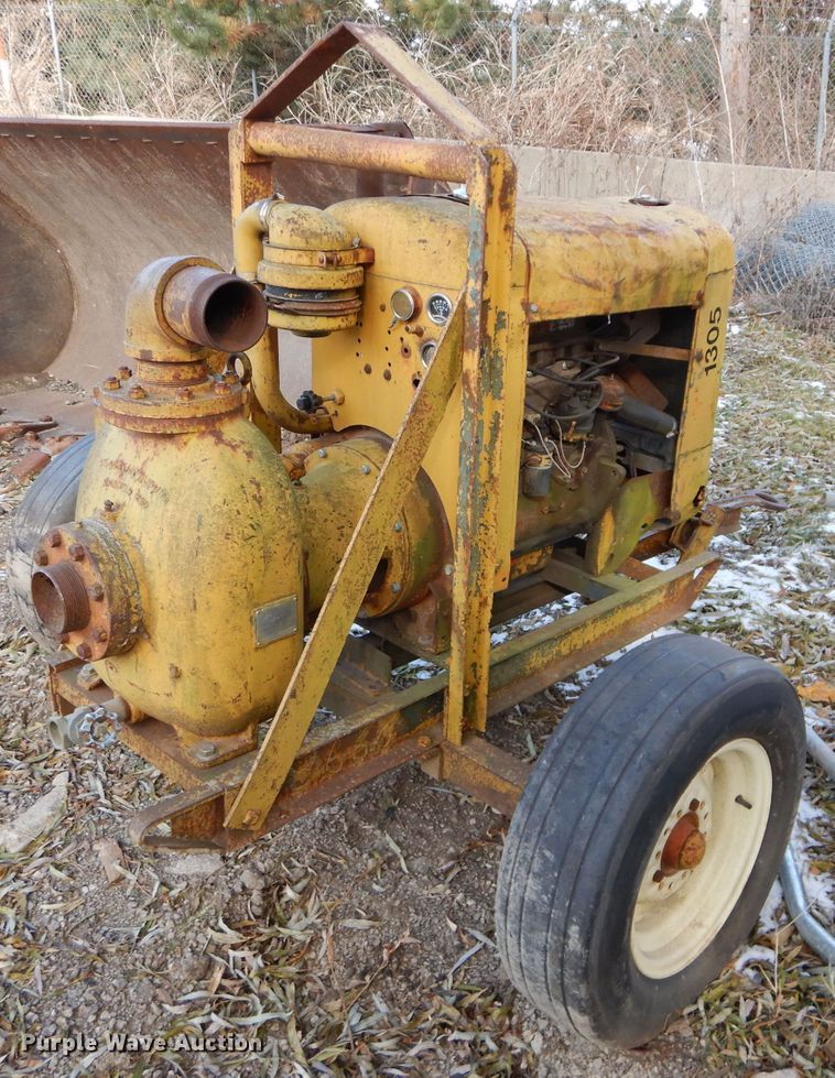 image for item GJ9988 Gorman Rupp water pump