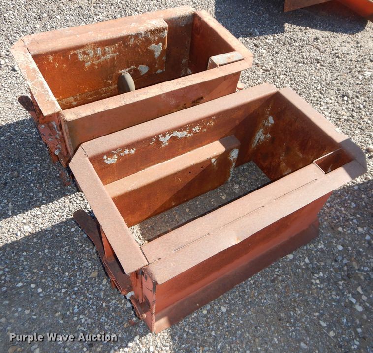 image for item GJ9992 Approximately 10 Design Pro, Inc. concrete block forms