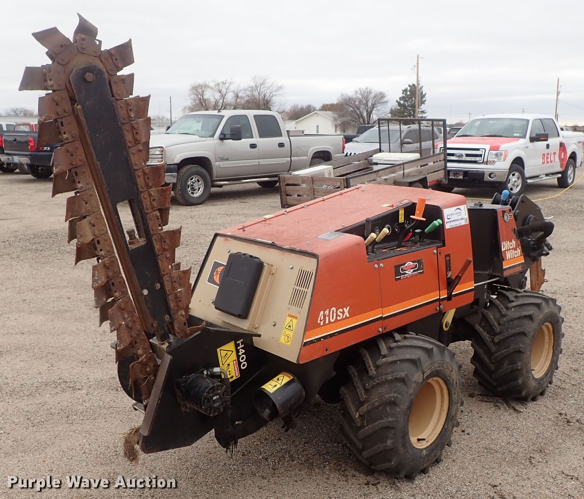2004 Ditch Witch 410SX cable plow in Wichita, KS Item DC3488 sold