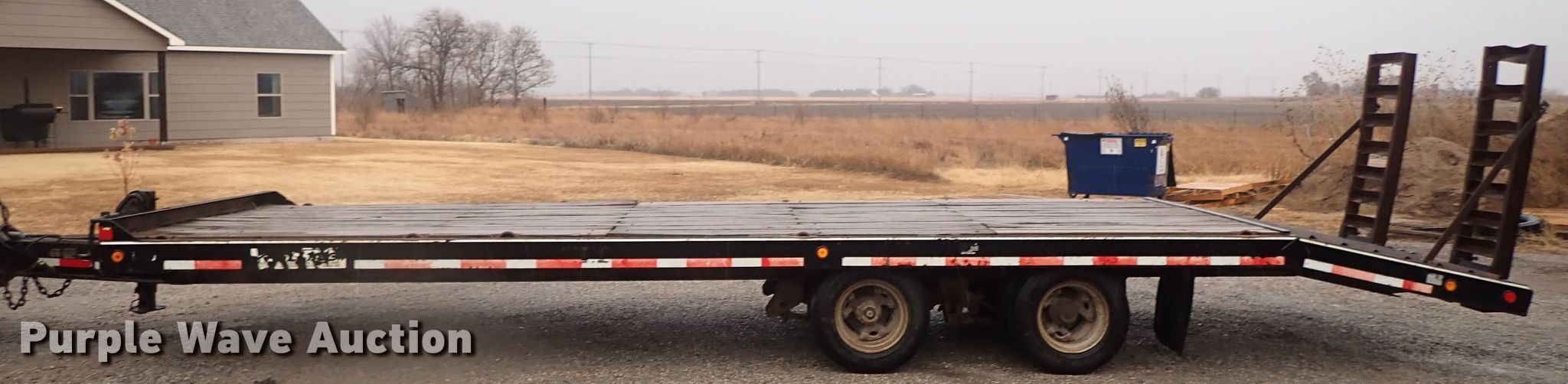 2000 Felling FT20 equipment trailer in Sedgwick, KS Item DC3490 sold