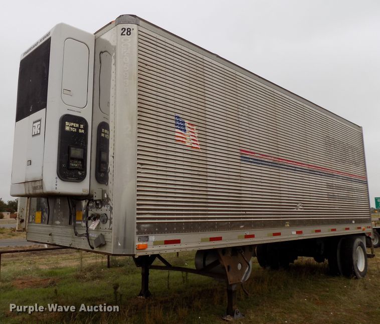 image for item FK9911 2000 Utility Trailers refrigerated van trailer