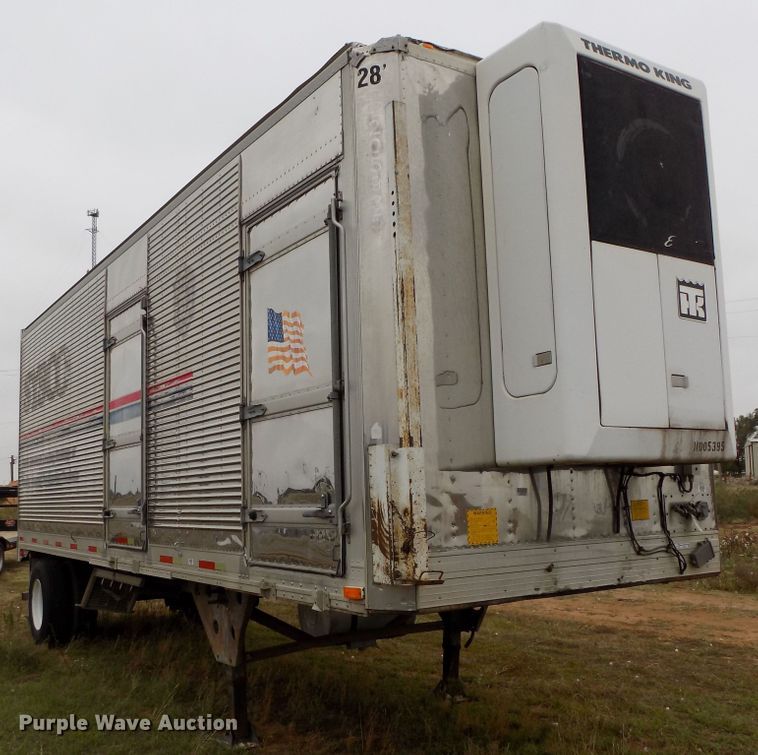 image for item FK9911 2000 Utility Trailers refrigerated van trailer