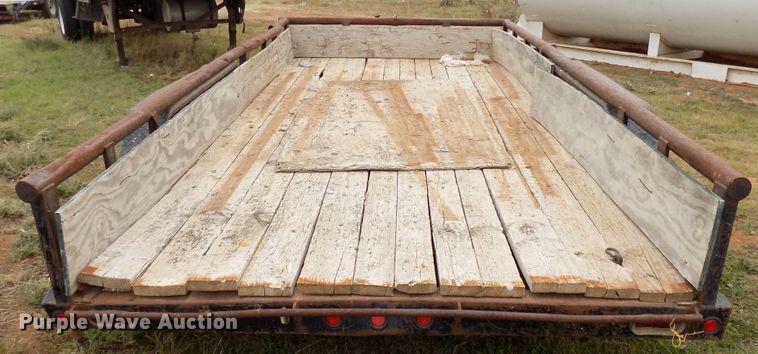 image for item FK9912 2011 Big Tex 12PL-16BK utility trailer