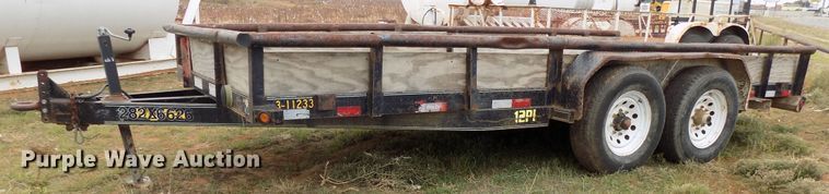 image for item FK9912 2011 Big Tex 12PL-16BK utility trailer