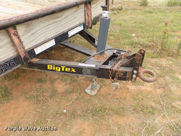 image for item FK9912 2011 Big Tex 12PL-16BK utility trailer