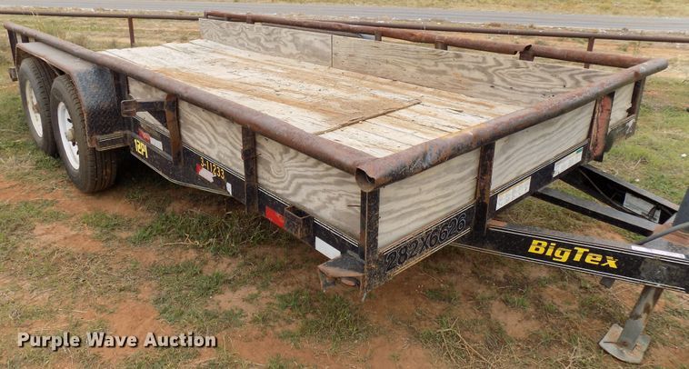 image for item FK9912 2011 Big Tex 12PL-16BK utility trailer