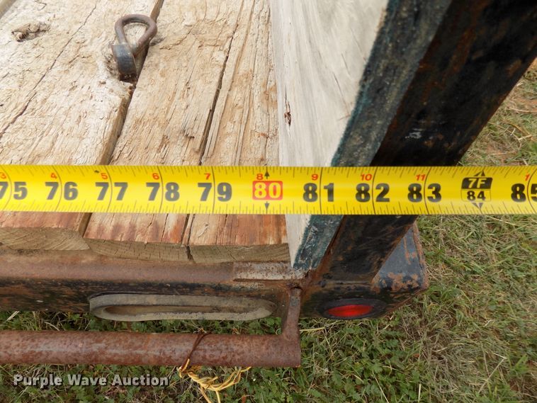 image for item FK9912 2011 Big Tex 12PL-16BK utility trailer