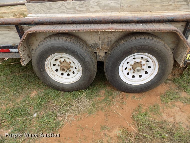 image for item FK9912 2011 Big Tex 12PL-16BK utility trailer