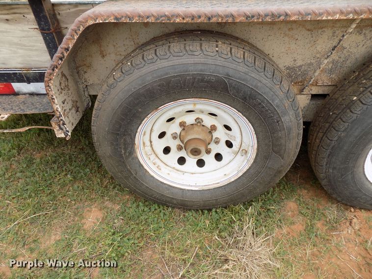 image for item FK9912 2011 Big Tex 12PL-16BK utility trailer