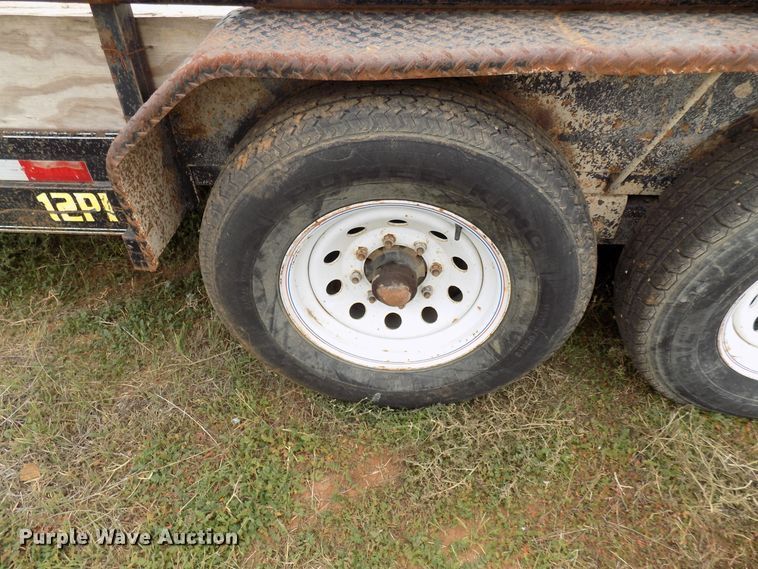 image for item FK9912 2011 Big Tex 12PL-16BK utility trailer