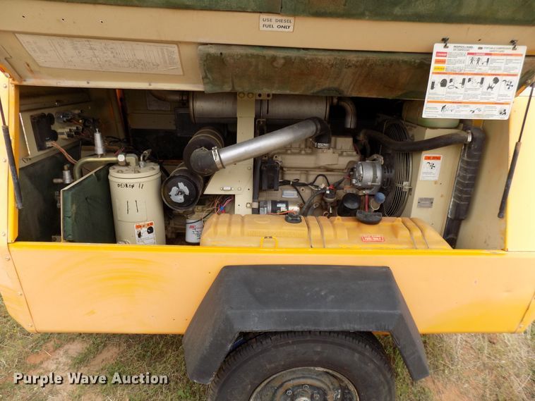 image for item FK9919 1994 Ingersoll Rand P185DWJD air compressor