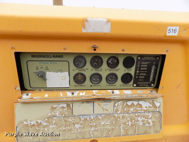 image for item FK9919 1994 Ingersoll Rand P185DWJD air compressor