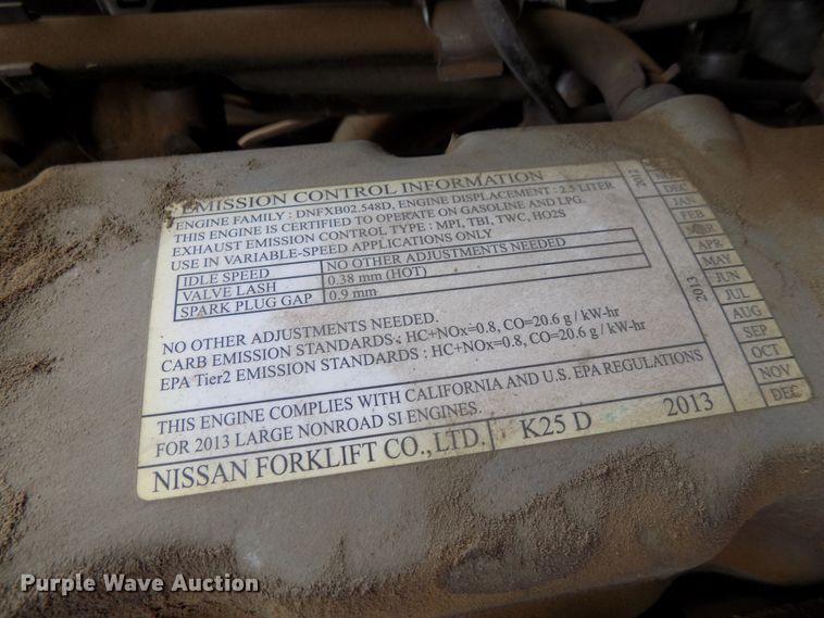 image for item FK9925 Caterpillar 2P5000 forklift