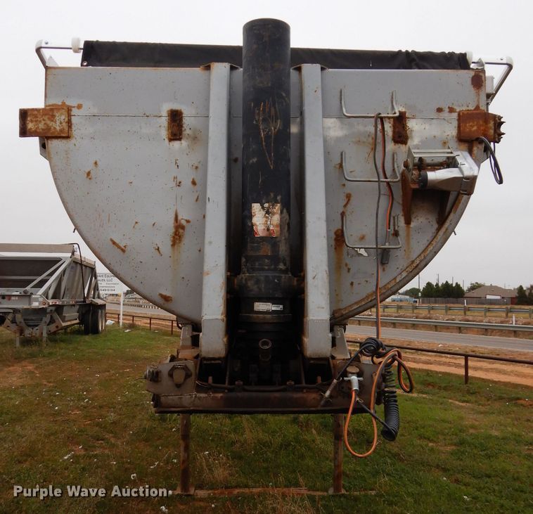 image for item FK9928 1997 Ranch Manufacturing Co end dump trailer