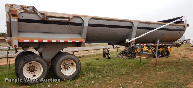 image for item FK9928 1997 Ranch Manufacturing Co end dump trailer