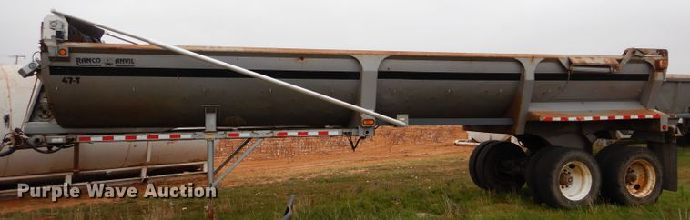 image for item FK9928 1997 Ranch Manufacturing Co end dump trailer