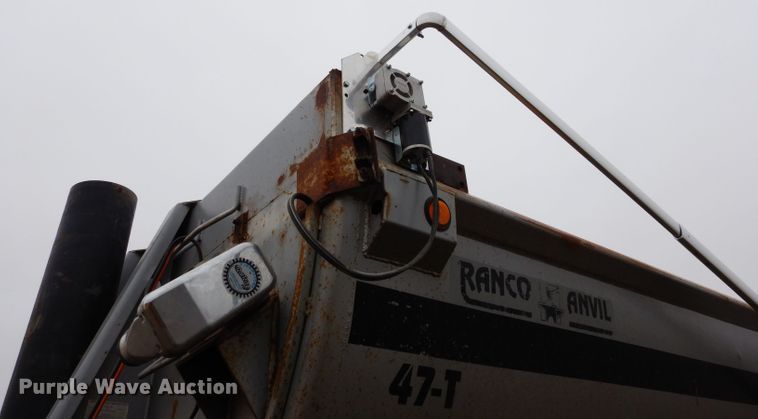 image for item FK9928 1997 Ranch Manufacturing Co end dump trailer