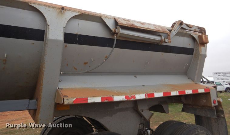image for item FK9928 1997 Ranch Manufacturing Co end dump trailer