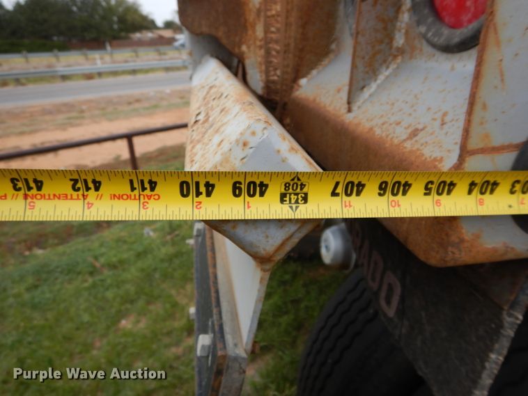 image for item FK9928 1997 Ranch Manufacturing Co end dump trailer