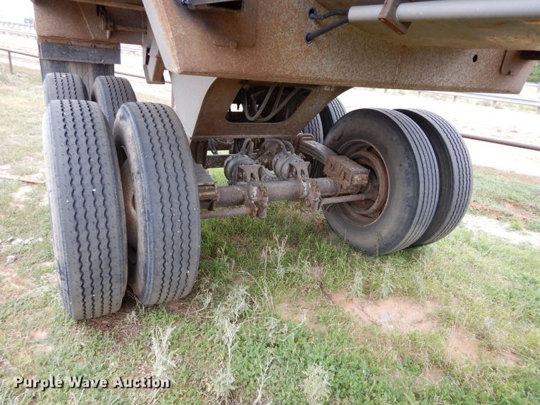 image for item FK9928 1997 Ranch Manufacturing Co end dump trailer