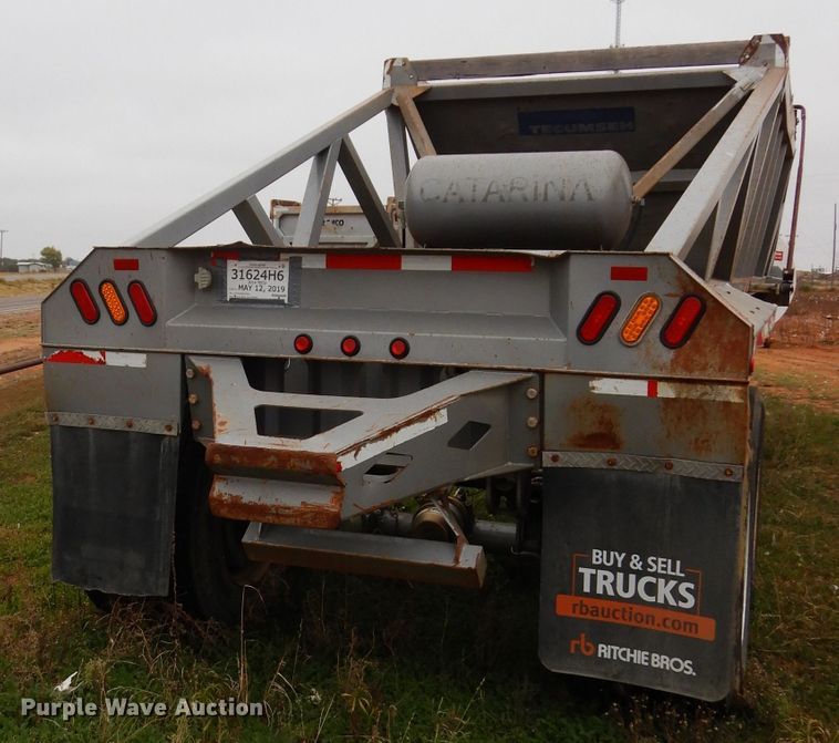 image for item FK9930 2013 Tecumseh bottom dump trailer