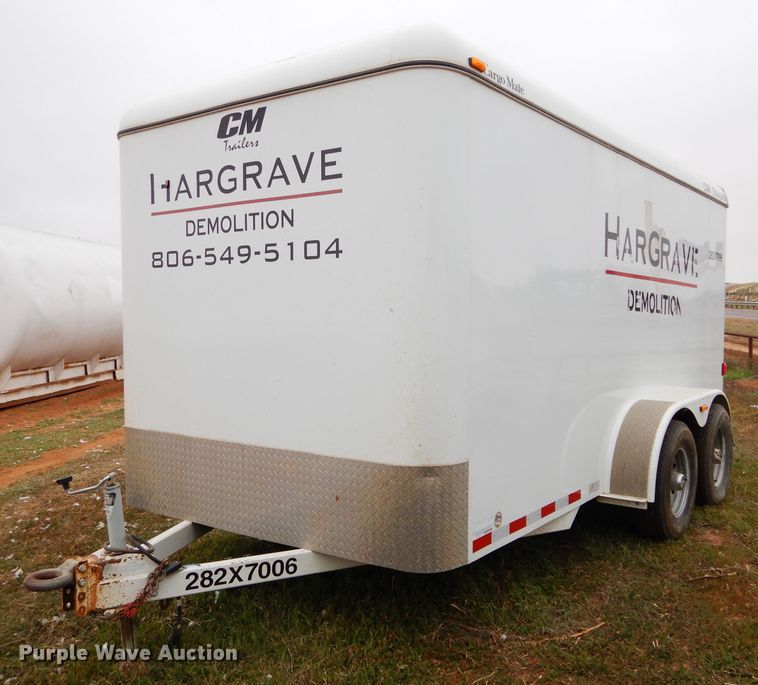 image for item FK9934 2015 CM CMC5240-1400252 enclosed cargo trailer