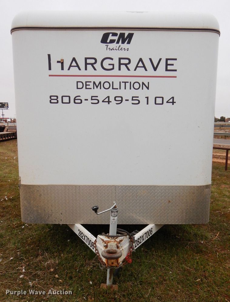 image for item FK9934 2015 CM CMC5240-1400252 enclosed cargo trailer