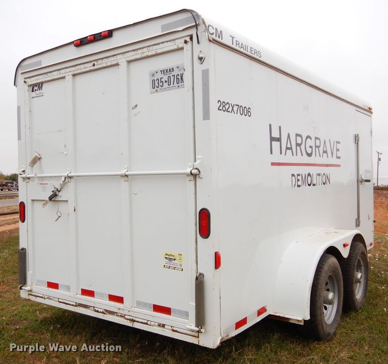 image for item FK9934 2015 CM CMC5240-1400252 enclosed cargo trailer