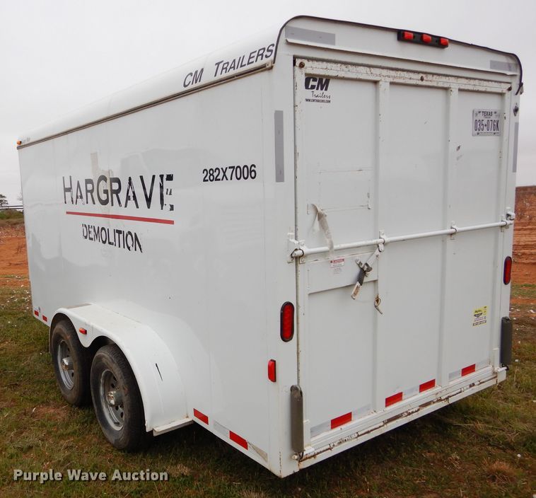 image for item FK9934 2015 CM CMC5240-1400252 enclosed cargo trailer