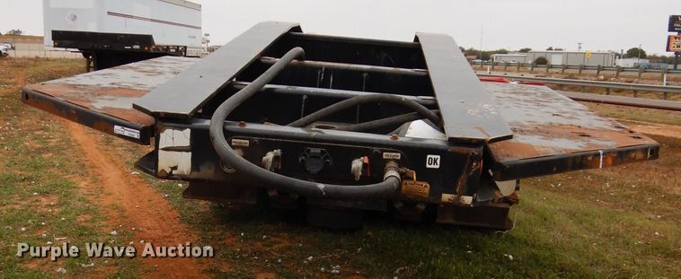 image for item FK9936 2007 Trail King TK110HDG-533 lowboy equipment trailer