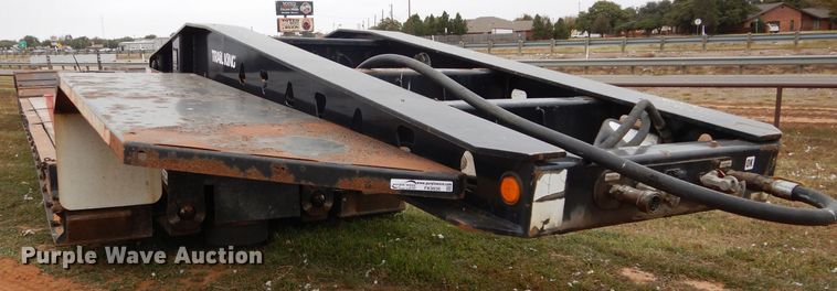 image for item FK9936 2007 Trail King TK110HDG-533 lowboy equipment trailer