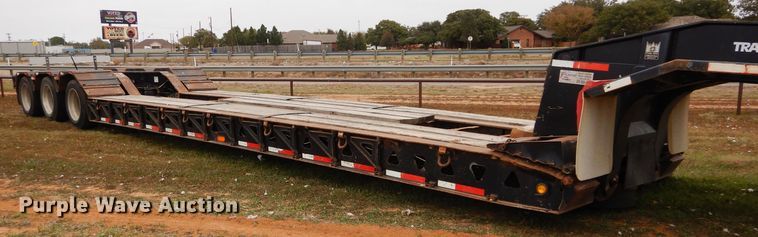 image for item FK9936 2007 Trail King TK110HDG-533 lowboy equipment trailer