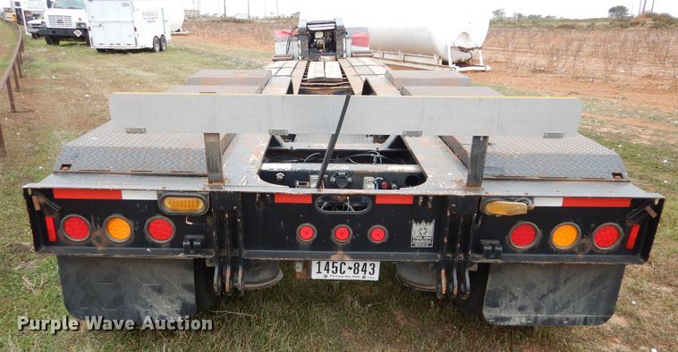 image for item FK9936 2007 Trail King TK110HDG-533 lowboy equipment trailer