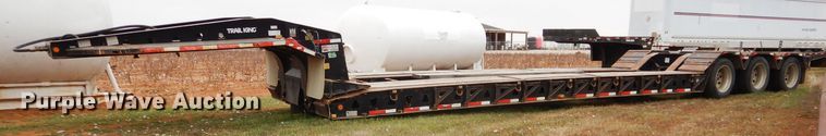 image for item FK9936 2007 Trail King TK110HDG-533 lowboy equipment trailer