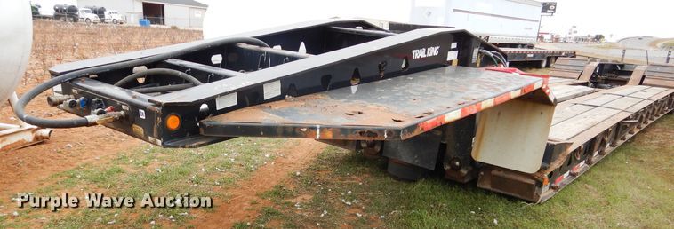 image for item FK9936 2007 Trail King TK110HDG-533 lowboy equipment trailer