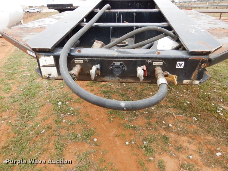 image for item FK9936 2007 Trail King TK110HDG-533 lowboy equipment trailer